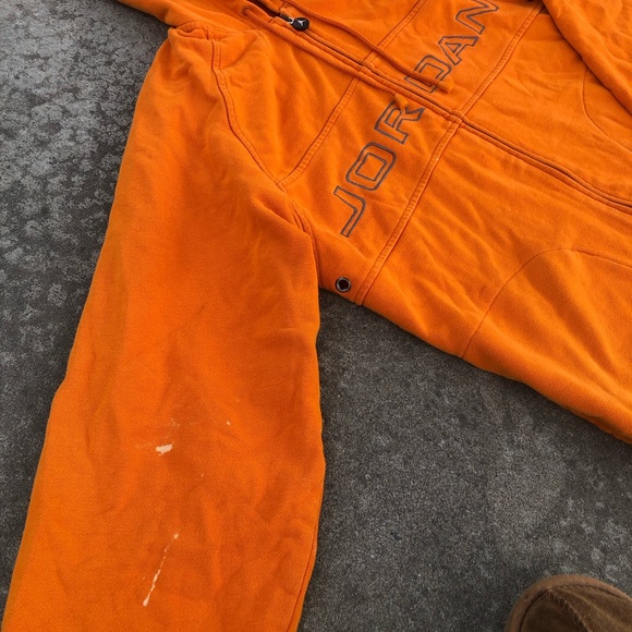 Jordan Zip Up Hoodie Jacket Coat Sweater - Picture 3 of 6